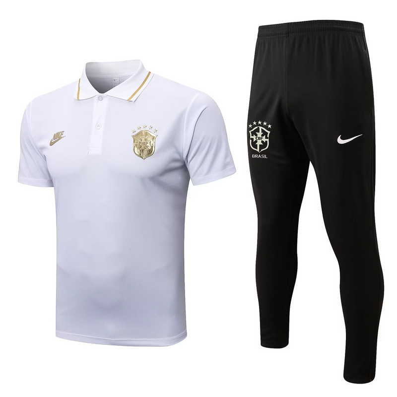 AAA Quality Brazil 22/23 White Training Kit Jerseys
